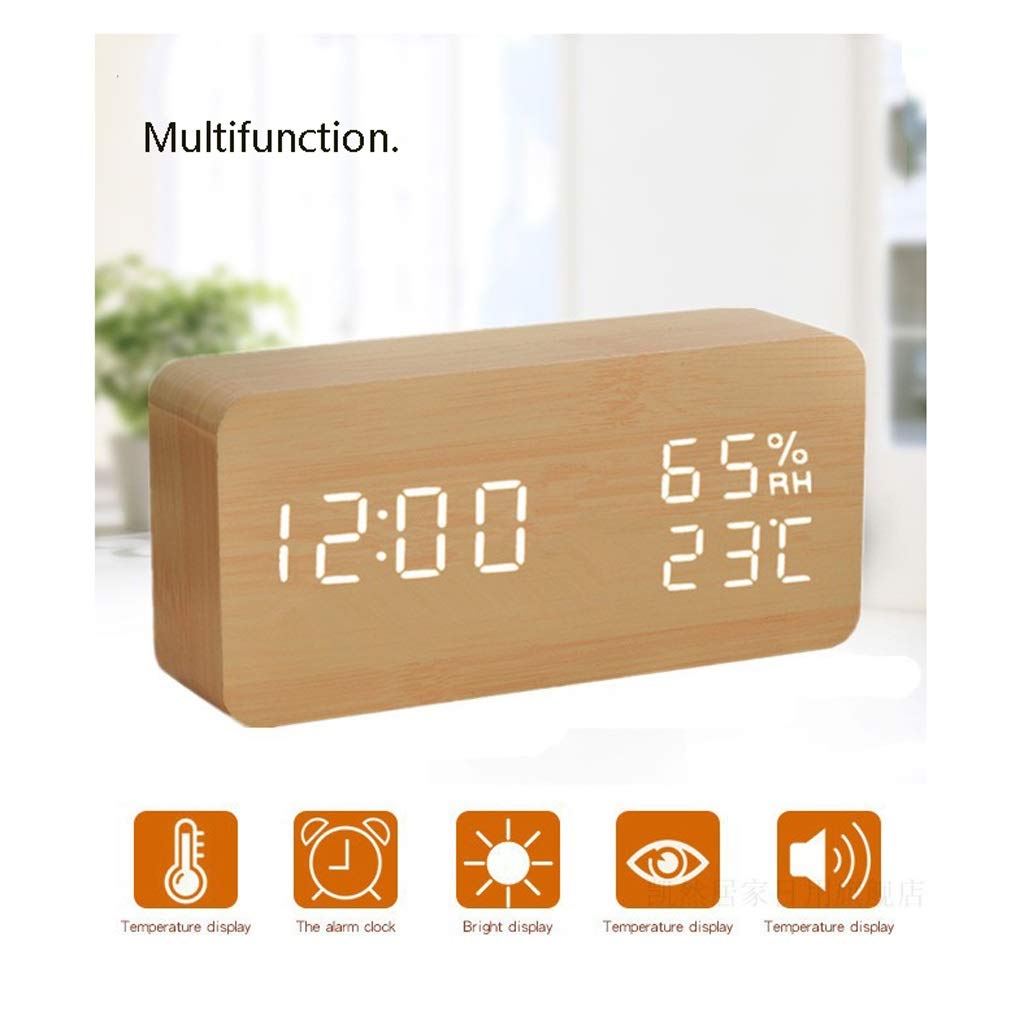 Hogar y Cocina Relojes Meteorológicos Pantalla LED de alta ...