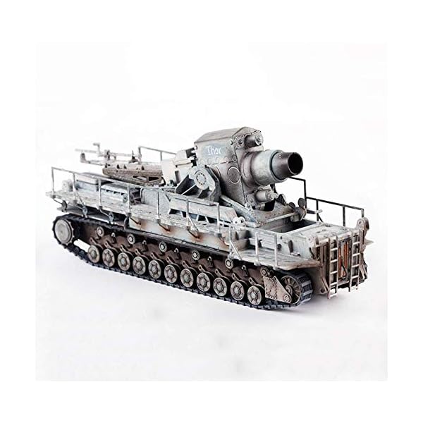 XHH Panzer-Wagen-Legierungsmodell im Maßstab 1:72, militärisches 600-mm-Karl-Mörser-Modell der Deutschen Armee… – Bild 4