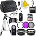 Professional 55MM Accessory Bundle Kit for Nikon D3400 D5600 D3300 AF-P & DSLR Cameras, 15 Accessories for Nikon