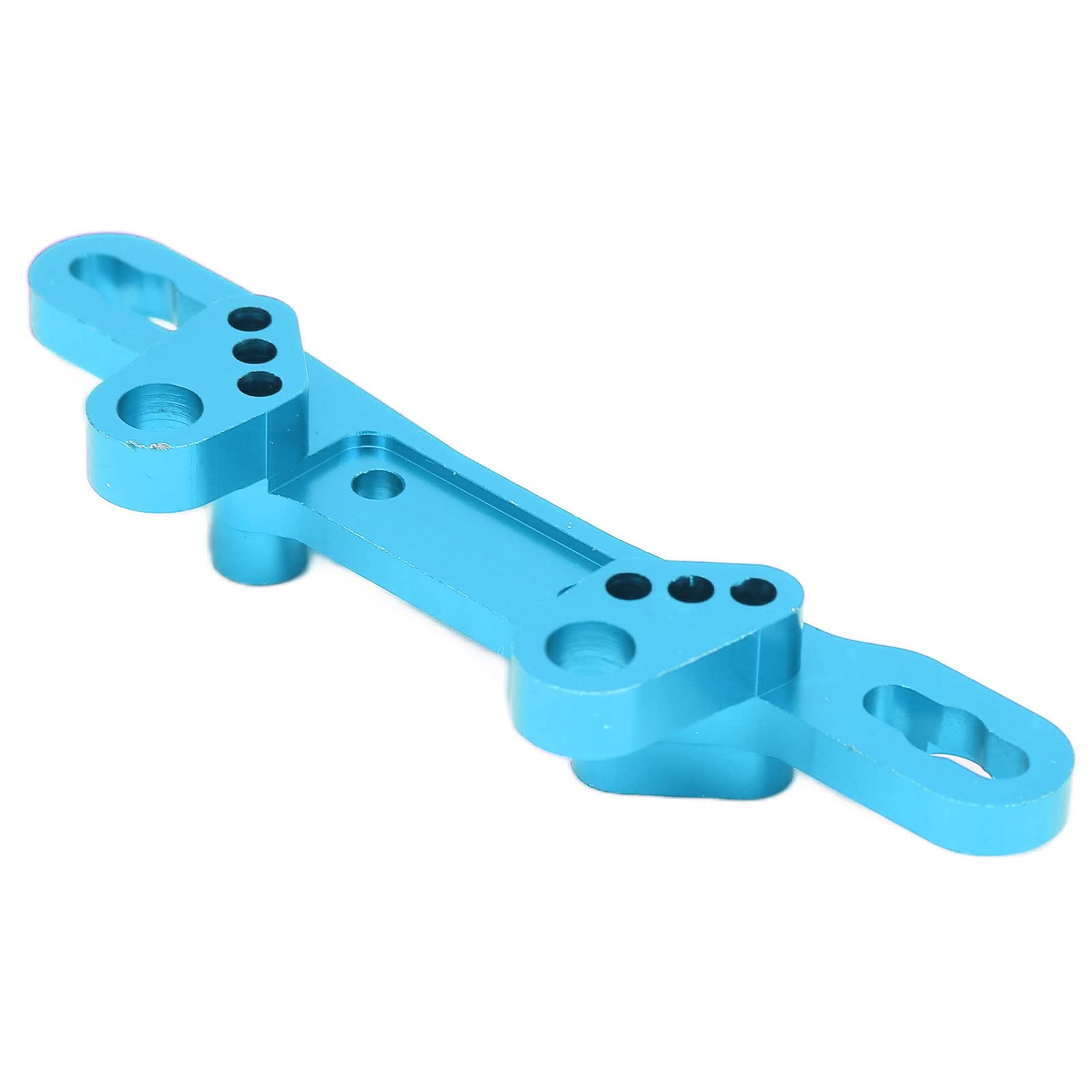 Dilwe RC Shock Damper Tower, RC Shock Damper Tower Mount Aluminum Alloy RC Rear Front Shock Tower for Tamiya TT02 Upgrade(Blue)