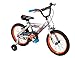 Huffy 16-inch Cyborg Boys' Bike, Orange/Blue