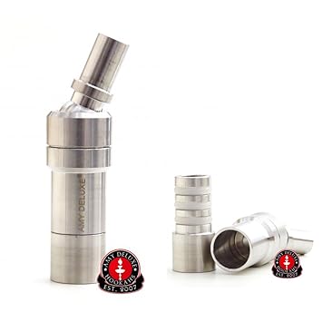 Amy Universal Adapter Schlauchadapter mit Kugelgelenk Edelstahl