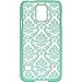 Thousand Eight Design Slim and Stylish Profile Crystal Rubber Case for Samsung Galaxy S5 ,Green
