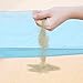 BASEIN Beach Blanket Sand Proof Waterproof Beach Mat Outdoor Picnic Blanket -Blue