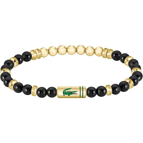 Amazon.com: Lacoste Men's Scottie Jewelry Beads Bracelet