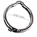 FST Metal Cock Ring, Cock Ring Adjustable Male Metal Penis Ring (Small)