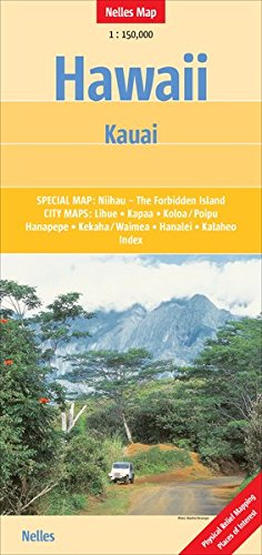 Hawaii: Kauai Nelles 1:150K 2014 (English and French Edition) by Nelles Verlag GmbH