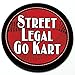 Artistic Reflection Street Legal Go Kart - Magnetic Grill Badge for Mini Cooper