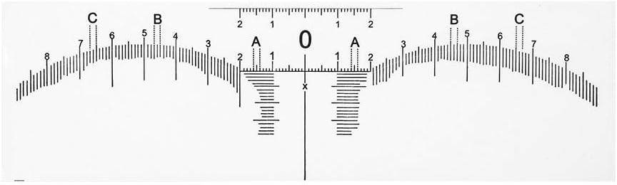 Eyebrow Ruler, 50Pcs Disposable Tattoo Measure Balance Extension Ruler Meteor Eyebrow Shape Stencil Make Up Beuaty Accessory Tool