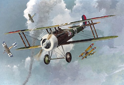 Roden Nieuport 28 French-Built Fighter Airplane Model Kit