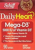 Schiff Mega-D3 Superior Strength Vitamin D3 5000 IU, Soft Gels - 90 count, 2 Pack