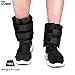JBM Adjustable Ankle Weights Wrist Leg Weights Sand Filling (A Pair) Double Adhesive Straps for Walking Jogging Gym Fitness Exercise Gymnastics