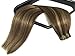 Tape in Hair Extensions Medium Brown with Strawberry Blonde Highlights Extensions Silky Straight Seamless Skin Weft Remy Real Hair Glue in Extensions 16