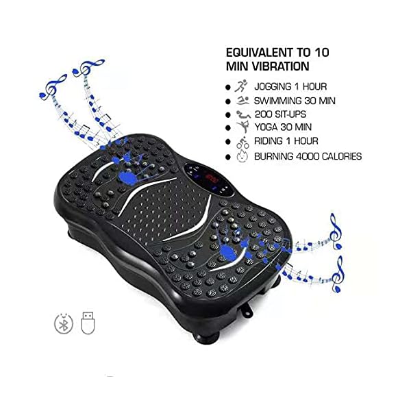 Fitness-Vibration-Plate-Trainer-Full-BodyVibration-Plate-Exercise-EquipmentLight-shake-slimming-machine-music-shake-machine-white Fitness Vibration Plate Trainer Full Body,Vibration Plate Exercise Equipment,Light shake slimming machine, music shake…