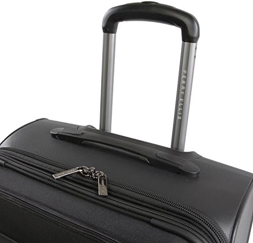 Perry Ellis 8-Wheel Spinner Mobile Office, Black, One Size 11 Perry Ellis 8-Wheel Spinner Mobile Office, Black, One Size