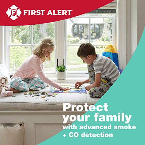 First Alert BRK SC7010B Hardwired Smoke and Carbon Monoxide (CO) Detector with Battery Backup , White - Image 4