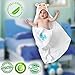 Hooded Baby Towel – 100% Organic Cotton Baby Towel Set – Kids Hooded Towel Makes Perfect Baby Shower Gift – Cute Monkey Towel Set for Toddlers with Free Washcloth and Baby Teething Cloth by Rotshl