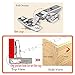 FYTRONDY Full Overlay Stainless Steel Soft Slow Close Kitchen Cabinet Door Hinges,ONE Pair (2 PCS) in Pack