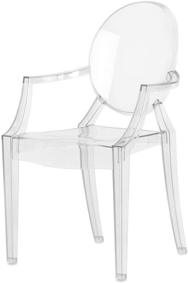 Kartell Lou Ghost - Silla, Policarbonato