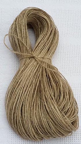 100m-2ply Jute Twine Sisal String Soft Natural Brown Burlap Hessian Rustic Cord