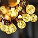 ECOWHO 30 LED Globe String Lights with G40 Light Bulbs UL Listed 32FT Indoor Outdoor Patio Garden Lawn Use (Warm White)
