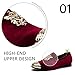 Men Genuine Leather Mens Metallic Textured Slip-on Glitter Loafers Shoes, Red/01, 12 US