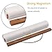 Benjia 24x36 24x18 Poster Frame, Light Wood Wooden Magnetic Poster Hangers Frames for Photo Picutre Canvas Artwork Art Print Wall Hanging(1 Pack, 24