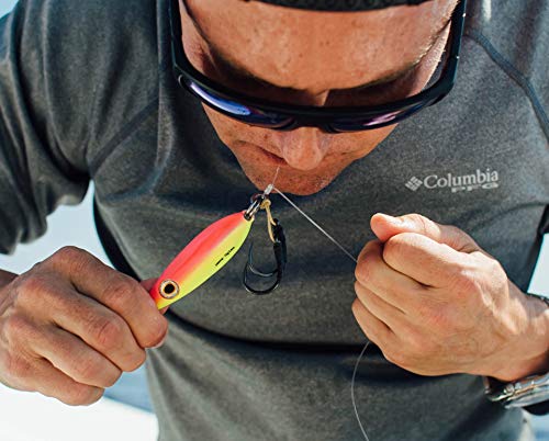 100% FLUOROCARBON LEADER 30lb | TOURNAMENT Fishing Line | 110 YARD SPOOL | Lowest Stretch Index & .33mm Diam is THINNEST in Floro Market | Abrasion Resistent | Invisible w/ TOP Tensile/Knot Strength - Thumbnail 3