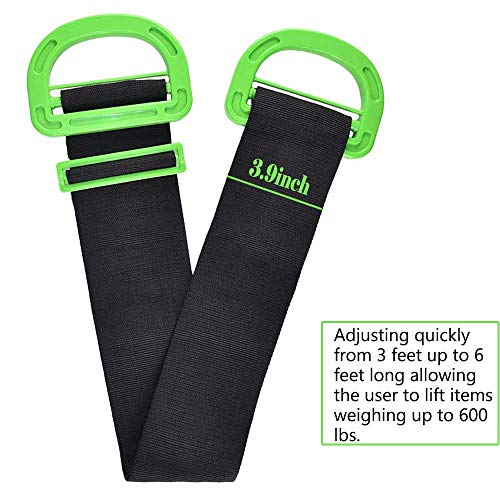 4 Adjustable+Furniture+Carrying+Straps+Lifting