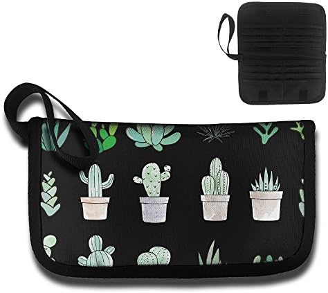 Cute Cactus Travel Passport Wallet Document Organizer Card Case Holder