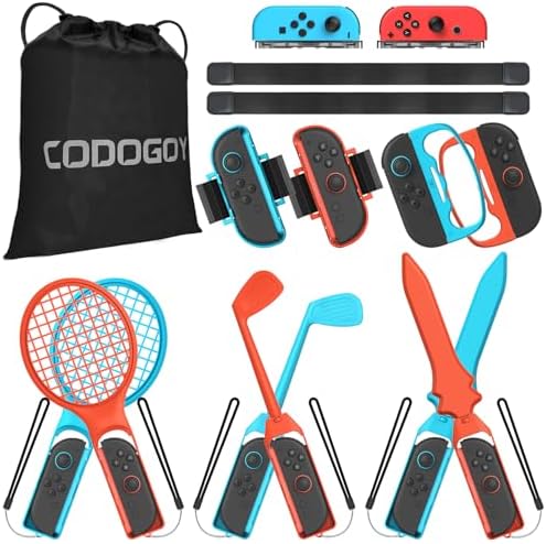 Amazon.com: Dobe - 30 in 1 Switch Sports Accessories Bundle for