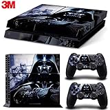 ZOOMHITSKINS Ps4 Playstation 4 Console Skin Decal Sticker Star Wars Darth Vader Battlefront + 2 Controller Skins Set