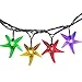 LUCKLED Starfish Solar String Lights,20ft 30 LED Halloween Christmas LED Fairy String Lights for Outdoor,Home,Lawn,Garden,Wedding,Patio,Party,Halloween and Holiday Decorations [Multi-Color]