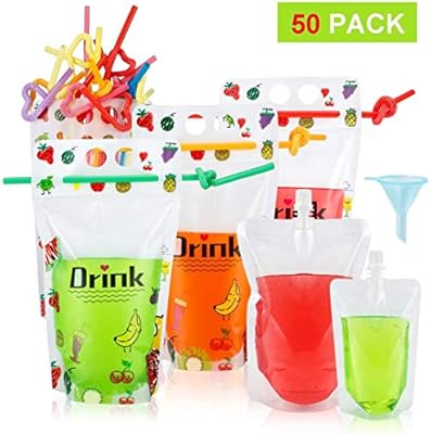 liquor pouches amazon