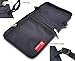 Neck Wallet w/RFID Blocking- Concealed Travel Pouch & Passport Holder (Neck Black)