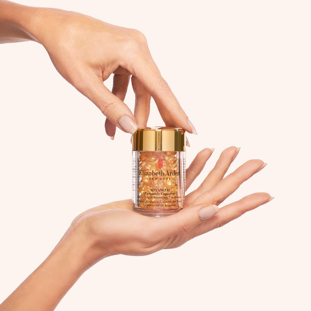 Elizabeth Arden Advanced Ceramide Capsules Daily Youth Restoring Eye Serum (60 pcs) Anti-Ageing Skincare for Eyes to Nourish & Firm - Image 3