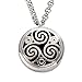 Lifetime Triskel Essential Oil Diffuser Necklace Aromatherapy with 22