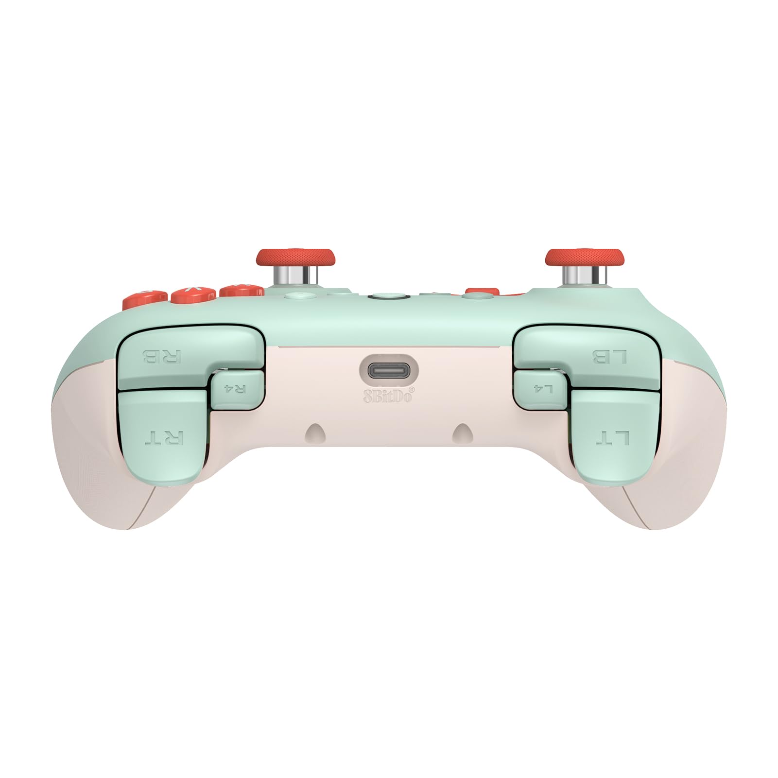 8Bitdo Ultimate 2C Wired Controller for Windows PC and Android, with 1000Hz Polling Rate, Hall Effect Joysticks and Hall Triggers, and Remappable L4/R4 Bumpers (Mint)