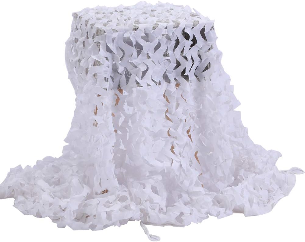 Senmortar Camo Netting, Camouflage Net Army Mesh nets Lightweight Durable for Sunshade Decoration Hunting Blind Shooting Camping Photography