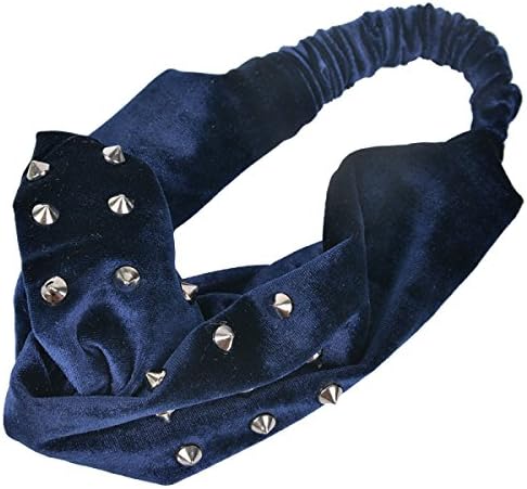 Autumn And Winter Gold Velvet Hair Band Handmade Yoga Headband Sports Hair Bands Rivets