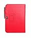 i-design Google Nexus 10 Premium PU Leather Case with Flip Stand Support, Stylus holder and Wake/Sleep Function (Google Nexus 10, Red)
