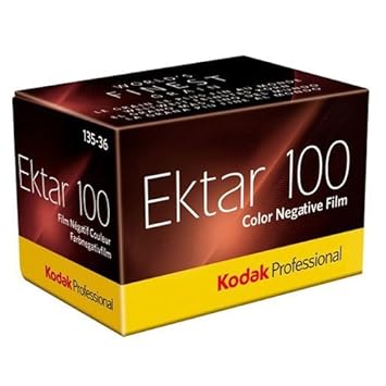 7 x Kodak Ektar 100 Professionelle ISO 100, 35 mm, 36 Aufnahmen, Color Negativ-Film
