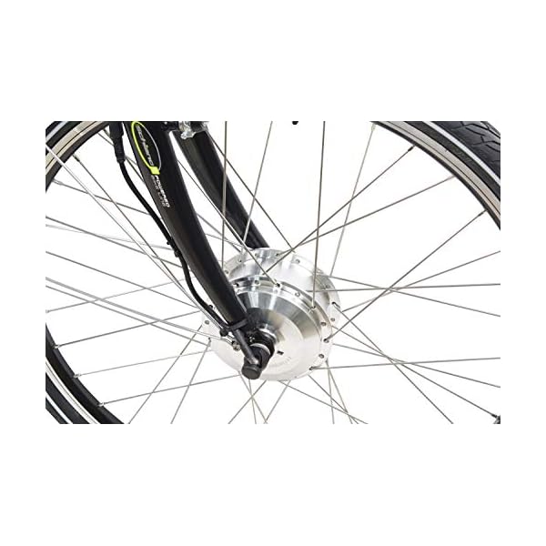 F.LLI SCHIANO E-MOON, BICICLETTA ELETTRICA ADULTO NERA, 26 -  ilMonopattinoElettrico.com