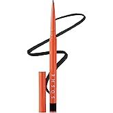 SOSHE Beauty - Waterproof Precision Eyeliner | 1.5mm Smudge-Proof Gel Liner | Easy Refills | Cruelty-Free, Certified Plastic Negative (Checkmate - True Black)