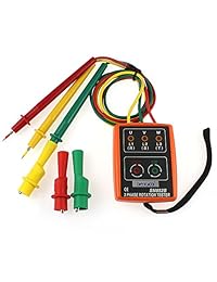 SM852B 3 Detector de secuencia de fase Rotación Indicador LED Tester Checker Meter
