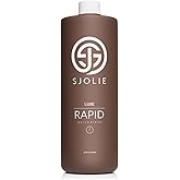 SJOLIE Rapid Spray Tan Solution - Luxe Ultra One Hour Express Tan - Violet Base | Sunless Tanner for a Quick-Drying, Ultra Dark Glow (32oz)