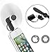 USB Phone Fan, Dtryou Fashion Portable 2 in1 Micro USB Fan with Two Leaves for iPhone 7 6/6S & 7 Plus/6s Plus & iPhone SE, iPad Air , Mobile Power , Android Amartphones (Black)