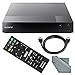 Sony BDP-S6700 3D Smart Blu-Ray Disc Player with 4K Upscaling and Tmvel HDMI Cable + Remote