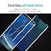 Galaxy S8 Plus Screen Protector, [Dome Glass] Full Coverage 3D Curved Tempered Glass Shield [Liquid Dispersion Tech] Easy Install by Whitestone for Samsung Galaxy S8+ (2017) - 1 Pack