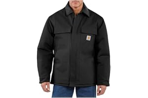 Carhartt Men's Loose Fit Firm Duck Insulated Traditional Coat